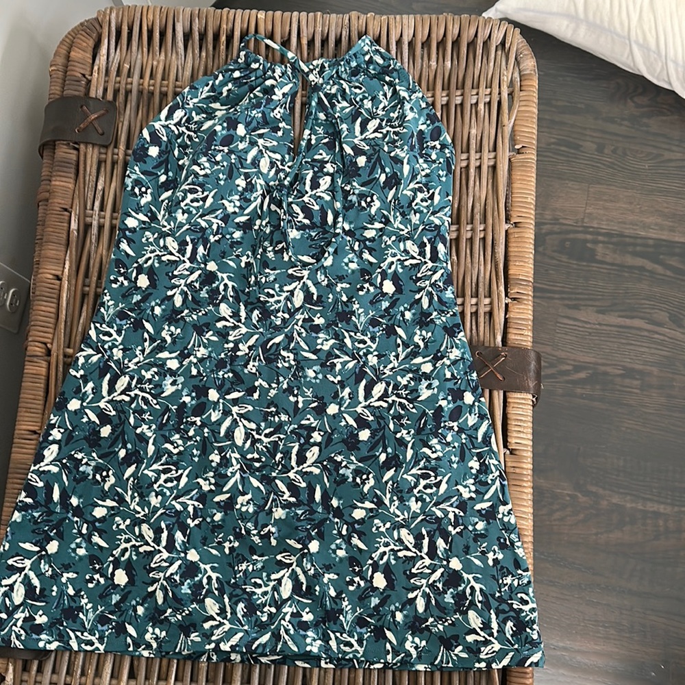 Garnett Hill Signature high neck swim dress